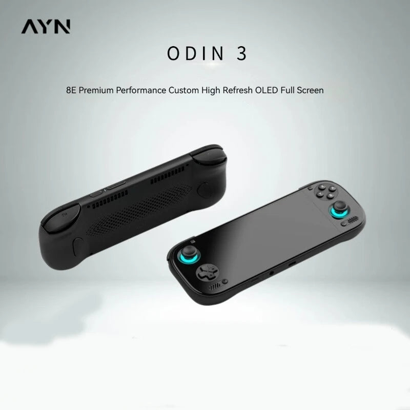 AYN Odin 3 Gaming Handheld Console 6 Inch 1080P 120Hz AMOLED 8000mAh Hall Effect Joystick Android Portable Game Device Gifts