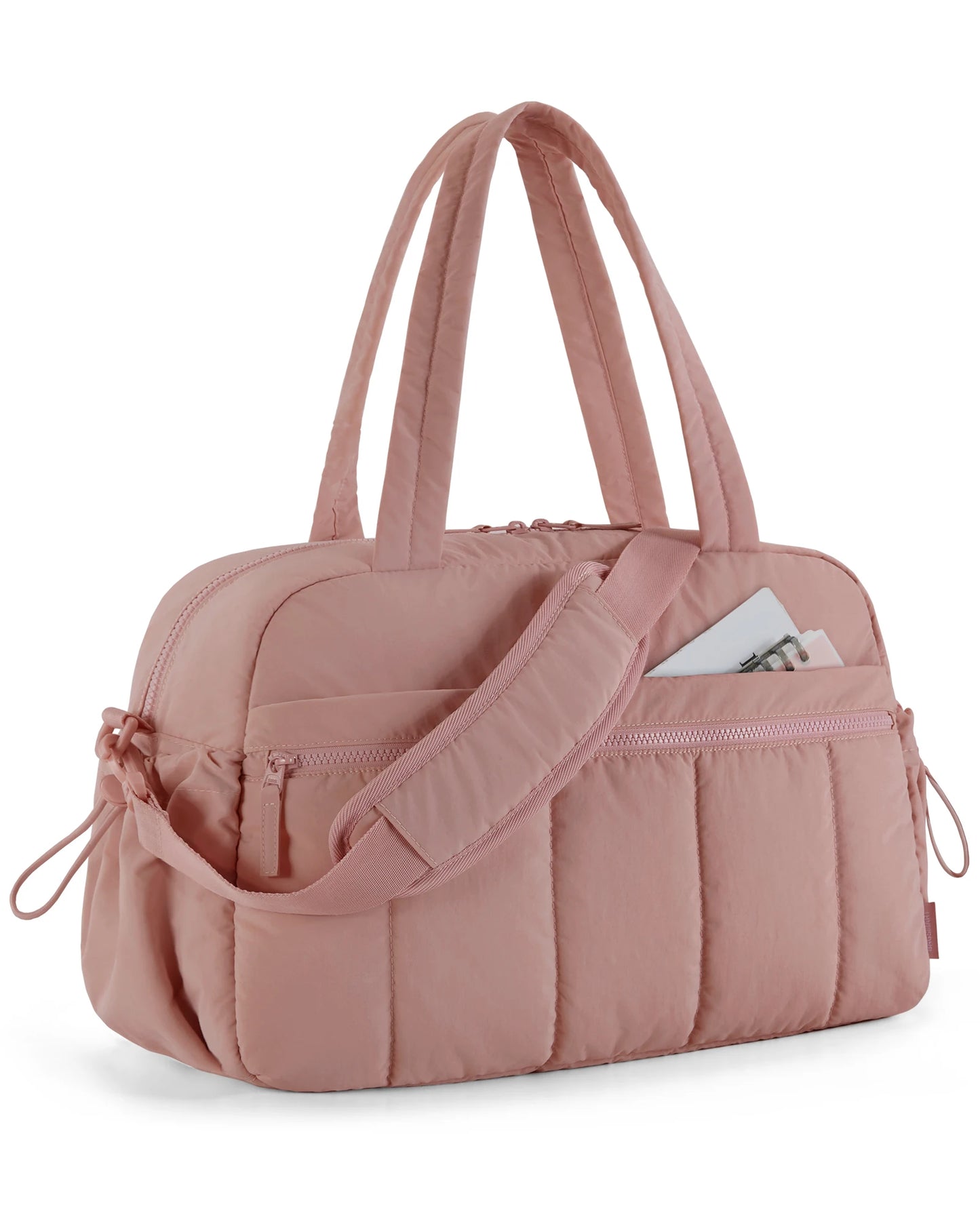 BAGSMART Women's Travel Duffel Bag Gym Bag with Wet Pocket Carry On Waterproof Weekender Boston Bag for Airport Cabin