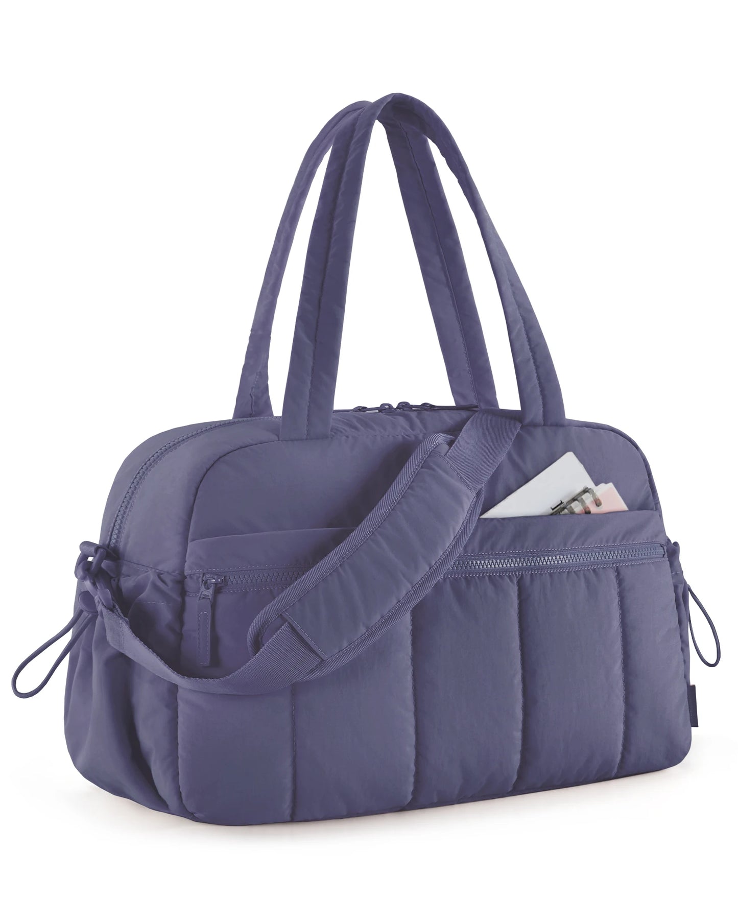 BAGSMART Women's Travel Duffel Bag Gym Bag with Wet Pocket Carry On Waterproof Weekender Boston Bag for Airport Cabin