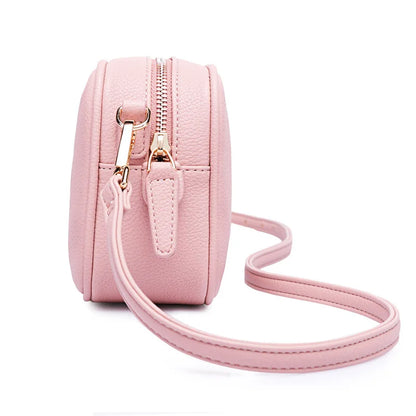 OEM New Women's Bags Fashion Versatile Shoulder Bag High Quality PU Material Safety Zipper Outdoor Leisure Women's Bag L001