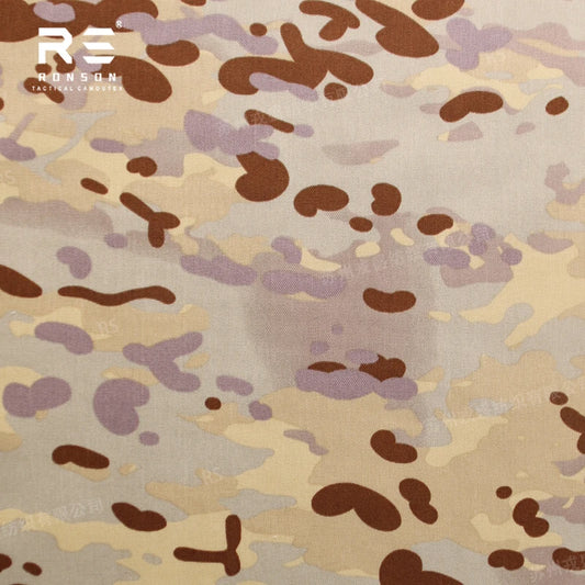 Australian AMDU 500D Nylon Cordura Desert Camouflage Printed Woven Fabric Waterproof PU Coated for Tactical Gear Bags Outdoor