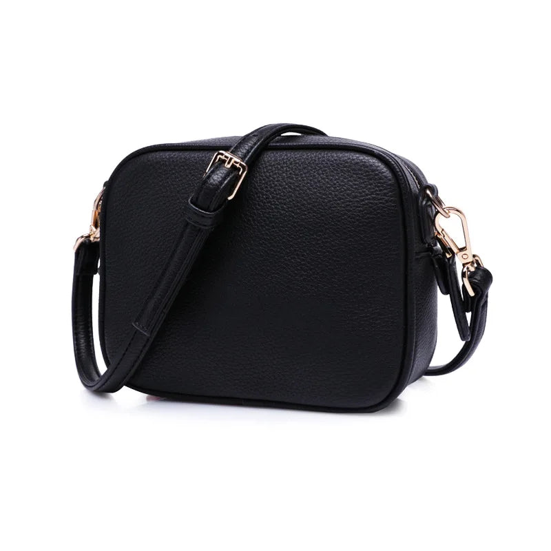 OEM New Women's Bags Fashion Versatile Shoulder Bag High Quality PU Material Safety Zipper Outdoor Leisure Women's Bag L001