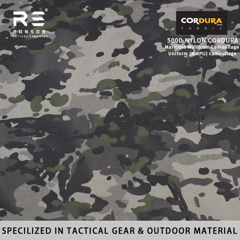 Australian AMDU 500D Nylon Cordura Desert Camouflage Printed Woven Fabric Waterproof PU Coated for Tactical Gear Bags Outdoor