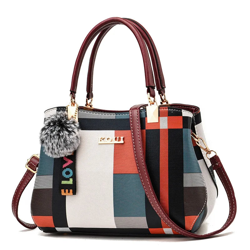 New Arrived PU Leather Ladies Fashion Latest High Quality Elegance Shoulder Bags Tote Bags Women's Handbags