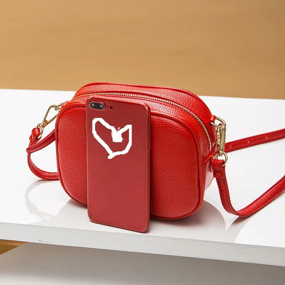 OEM New Women's Bags Fashion Versatile Shoulder Bag High Quality PU Material Safety Zipper Outdoor Leisure Women's Bag L001