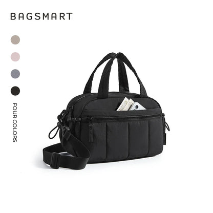 BAGSMART Women's Shoulder Bag Large Capacity Crossbody Bag Casual Student Commuting Daily Pouch Leisure Versatile Handbag