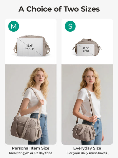 BAGSMART Women's Shoulder Bag Large Capacity Crossbody Bag Casual Student Commuting Daily Pouch Leisure Versatile Handbag