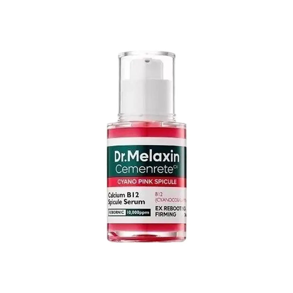 Dr.Melaxin Calcium B12 Pink Spicule Serum Cream Lighten Dark Spot Shrink Pore Wrinkle Reduction Enhance Skin Elasticity Skincare