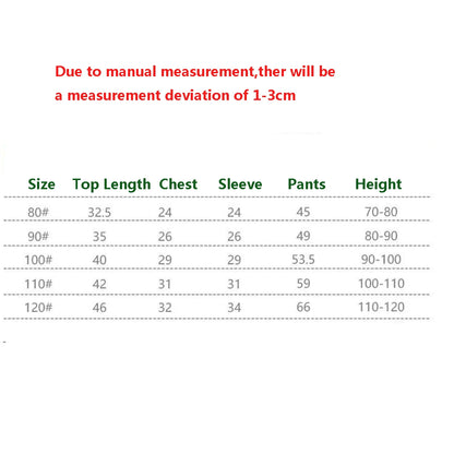 Spring Autumn Children's Clothing Sets Cartoon Sleepwear Clothes Kids Pajamas Set Baby Girls Cotton Pyjamas