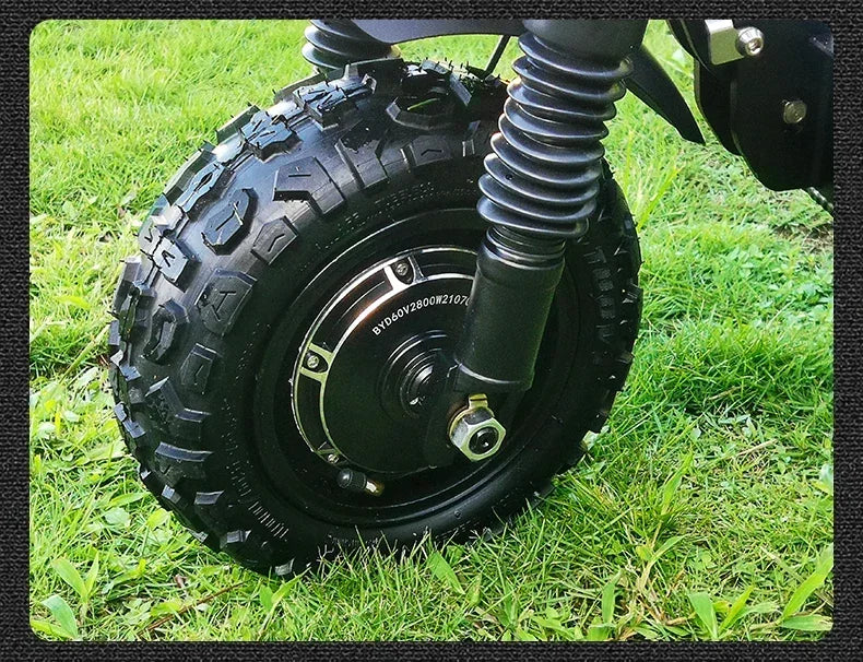 BOYUEDA S3 E-Scooter 6000W Dual Motor 60V 38AH Lithium Battery Off-road Scooters Electric 11Inch City Folding Electric Scooter