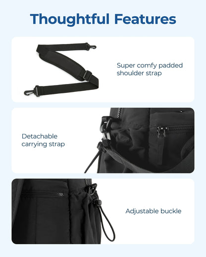 BAGSMART Travel Bag Women's Carry On Storage Organizer with Shoulder Strap 2025 Hot Sale Large Capacity Sport Gym Bags