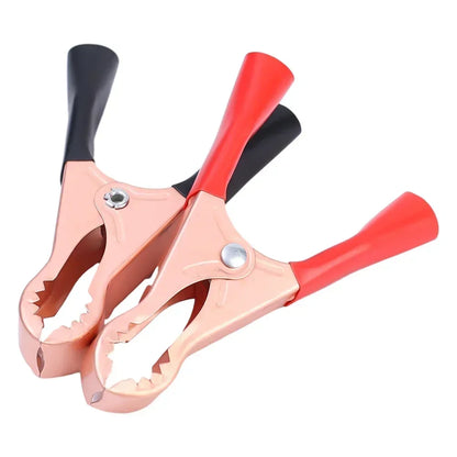 Auto Battery Alligator Clip Insulated for Jumper Cables Accessories Copper Spring Connectors 30A Car Charger Lead Clamp Tools