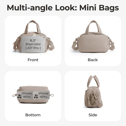 BAGSMART Women's Shoulder Bag Large Capacity Crossbody Bag Casual Student Commuting Daily Pouch Leisure Versatile Handbag
