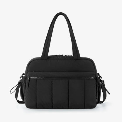 BAGSMART Women's Travel Duffel Bag Gym Bag with Wet Pocket Carry On Waterproof Weekender Boston Bag for Airport Cabin