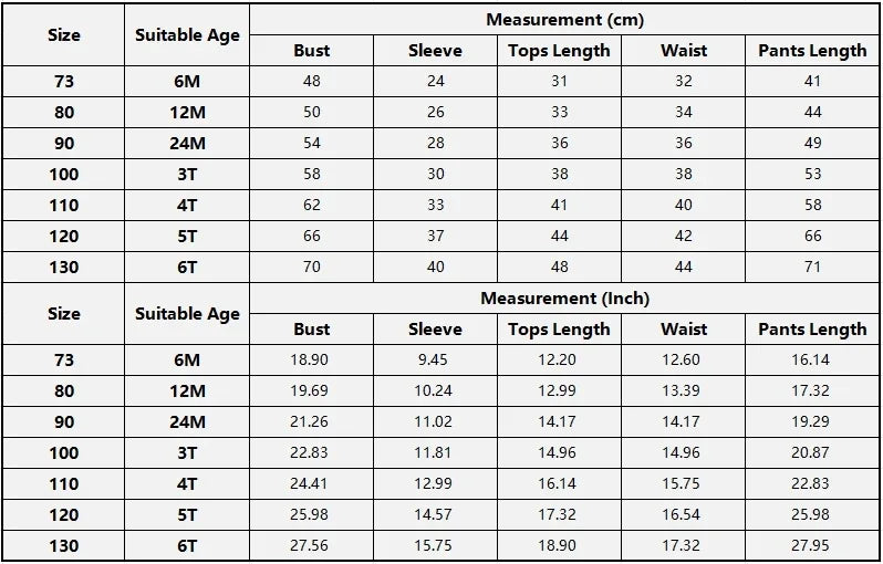 Kids Autumn Casual Pajamas Boys Girls Cute Cartoon Unicorn Long Sleeve T-Shirt + Pants Pyjamas Toddler Baby Warm Clothing Sets