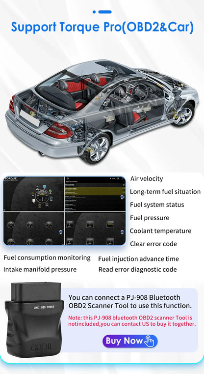 7862 Android Car Radio Player for Peugeot 206 206CC 206SW 2000 -2008 Car Stereo Multimedia Audio Wireless Carplay 7inch headunit