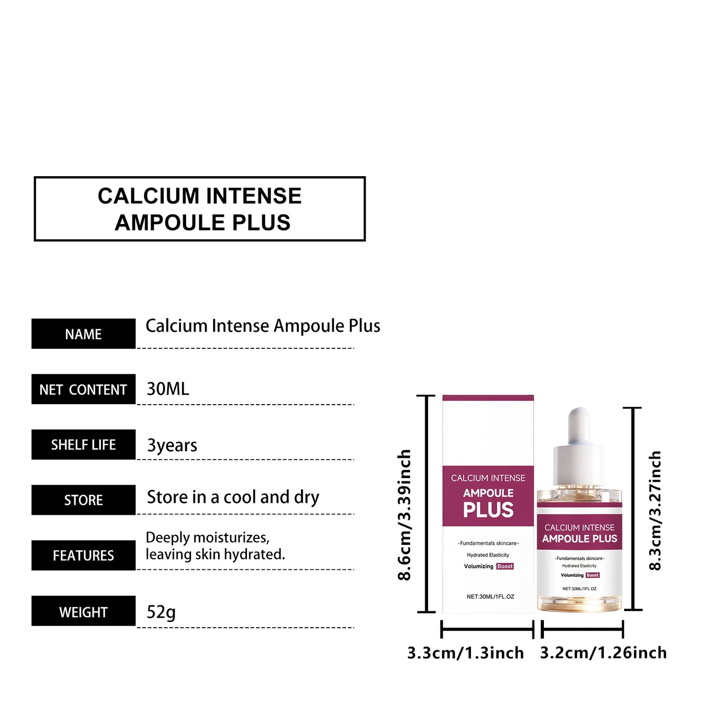 Korean Calcium Volume Multi Balm Stick Collagen Facial Moisturizing Stick Lip Balm Anti-wrinkle Cream Firming Soften Skin Care