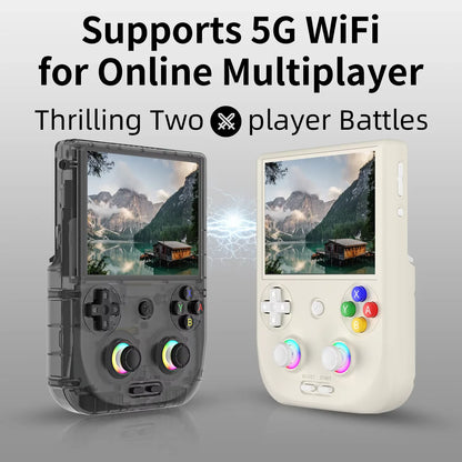 ANBERNIC RG 406V Handheld Games Console Portable Video Gaming Player Android RGB Light 3D Hall Joystick 5500mAh 5G WIFI RG406V