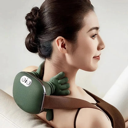 2026 Bionic Neck Shoulder Massager N7 Kneading Massager Shawl 3-Level Modes Neck Cervical Waist Leg Body Muscles Massage Pillow