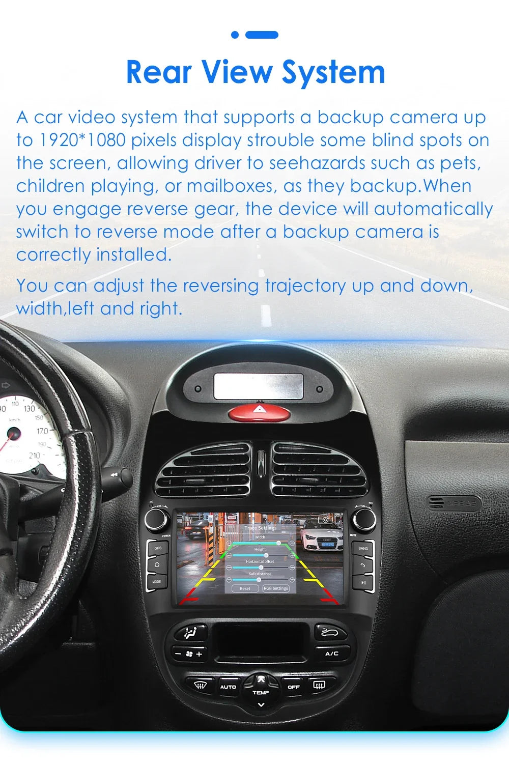 7862 Android Car Radio Player for Peugeot 206 206CC 206SW 2000 -2008 Car Stereo Multimedia Audio Wireless Carplay 7inch headunit