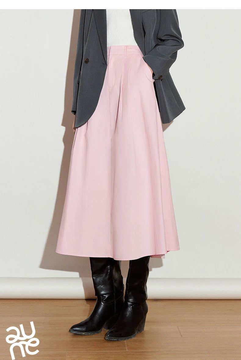 TOYOUTH Women Skirt 2025 Spring New Skirt 8510030