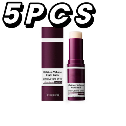 Korean Calcium Volume Multi Balm Stick Collagen Facial Moisturizing Stick Lip Balm Anti-wrinkle Cream Firming Soften Skin Care