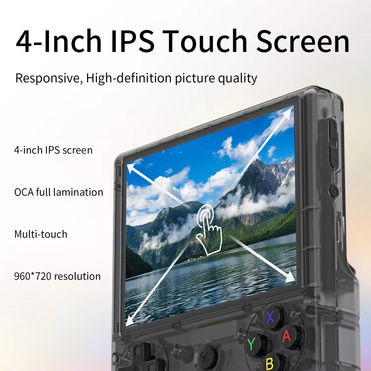 ANBERNIC RG 406V Handheld Games Console Portable Video Gaming Player Android RGB Light 3D Hall Joystick 5500mAh 5G WIFI RG406V