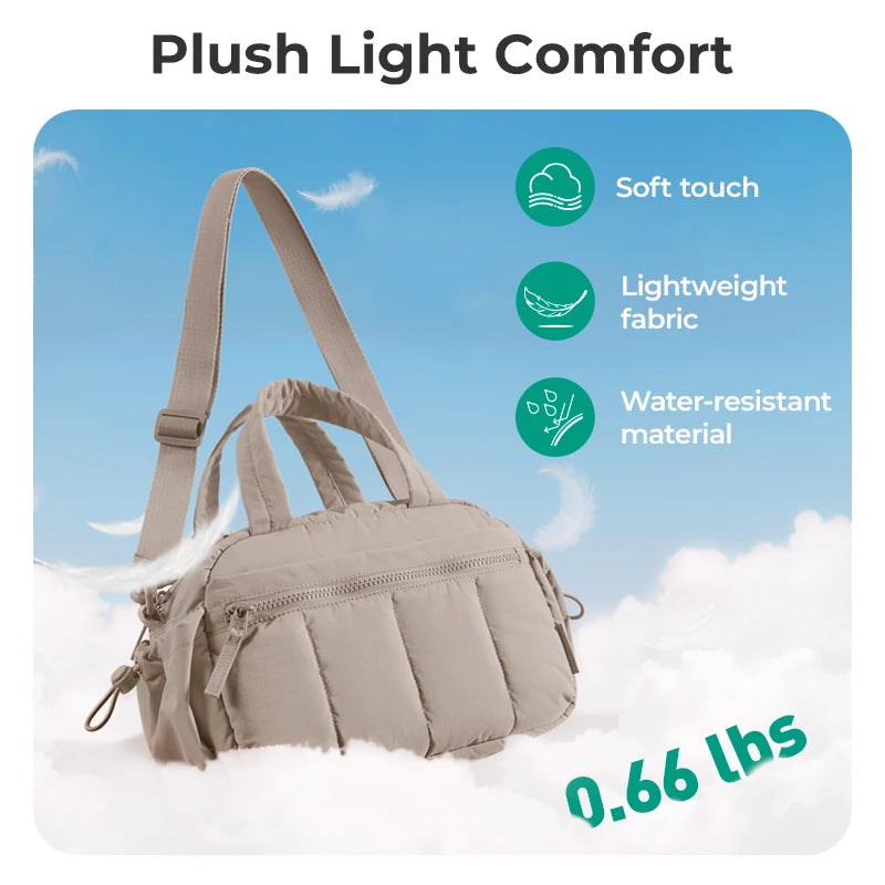 BAGSMART Women's Shoulder Bag Large Capacity Crossbody Bag Casual Student Commuting Daily Pouch Leisure Versatile Handbag