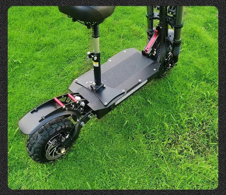 BOYUEDA S3 E-Scooter 6000W Dual Motor 60V 38AH Lithium Battery Off-road Scooters Electric 11Inch City Folding Electric Scooter