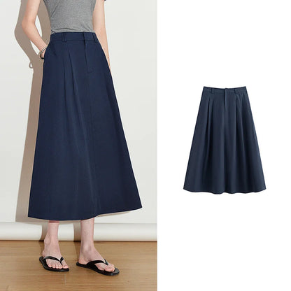 TOYOUTH Women Skirt 2025 Spring New Skirt 8510030