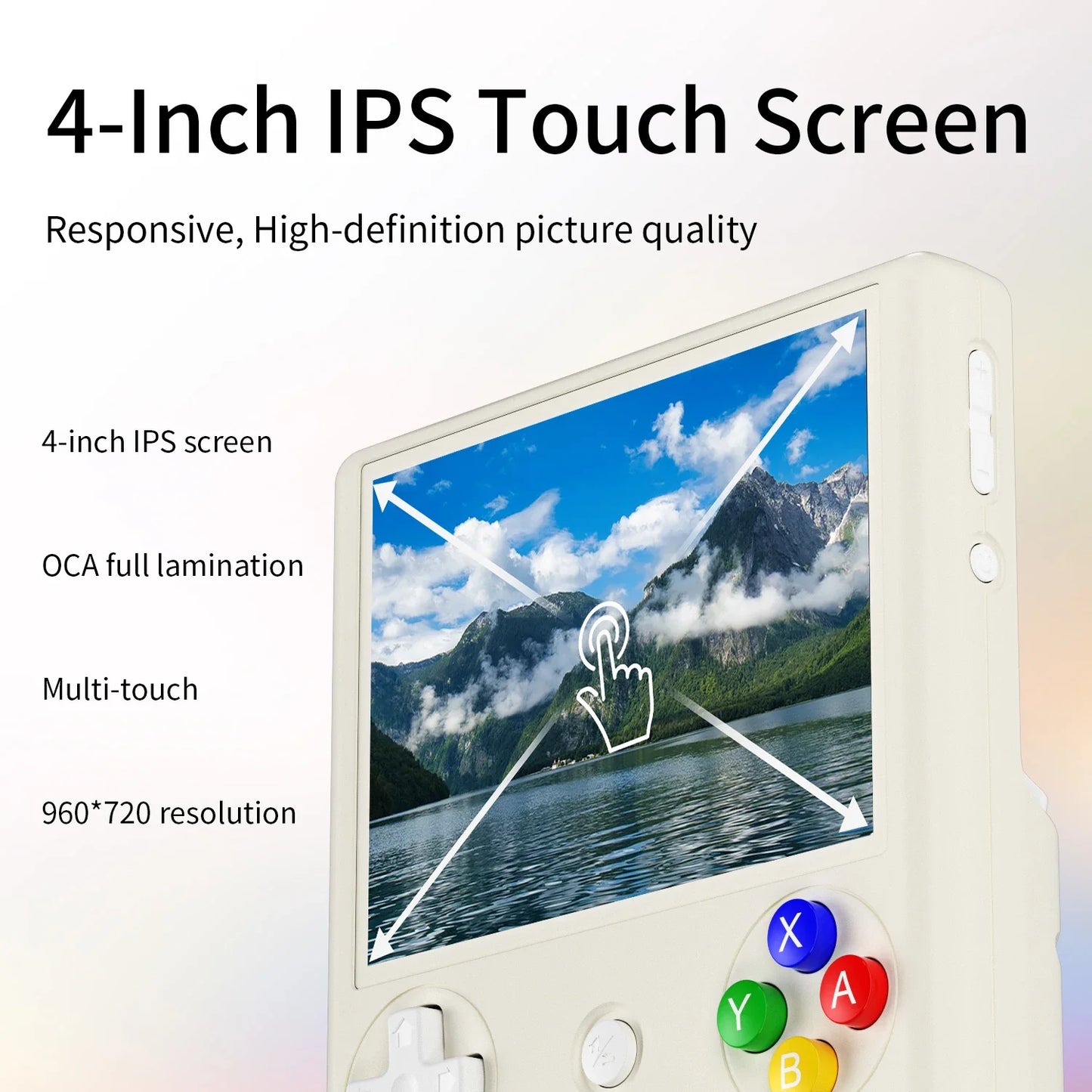 ANBERNIC RG 406V Handheld Games Console Portable Video Gaming Player Android RGB Light 3D Hall Joystick 5500mAh 5G WIFI RG406V