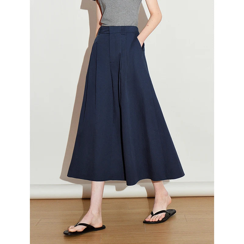 TOYOUTH Women Skirt 2025 Spring New Skirt 8510030