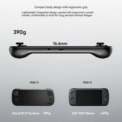AYN Odin 3 Gaming Handheld Console 6 Inch 1080P 120Hz AMOLED 8000mAh Hall Effect Joystick Android Portable Game Device Gifts