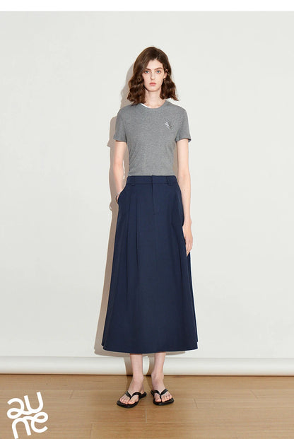 TOYOUTH Women Skirt 2025 Spring New Skirt 8510030