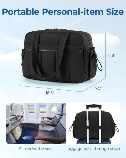 BAGSMART Travel Bag Women's Carry On Storage Organizer with Shoulder Strap 2025 Hot Sale Large Capacity Sport Gym Bags