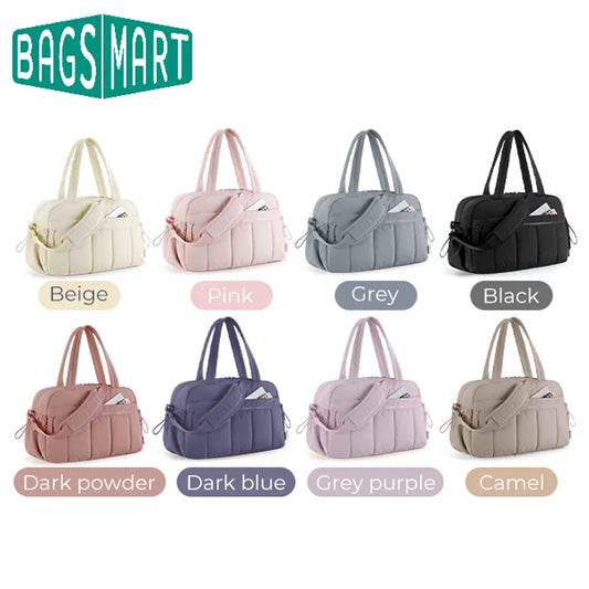 BAGSMART Travel Bag Women's Carry On Storage Organizer with Shoulder Strap 2025 Hot Sale Large Capacity Sport Gym Bags