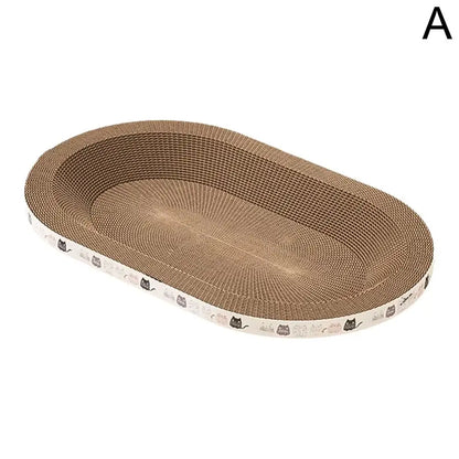 Corrugated Cat Scratcher Cat Scrapers Cat Scratching Board Corrugated Cardboard Grinding Nails Interactive Protecting Furniture
