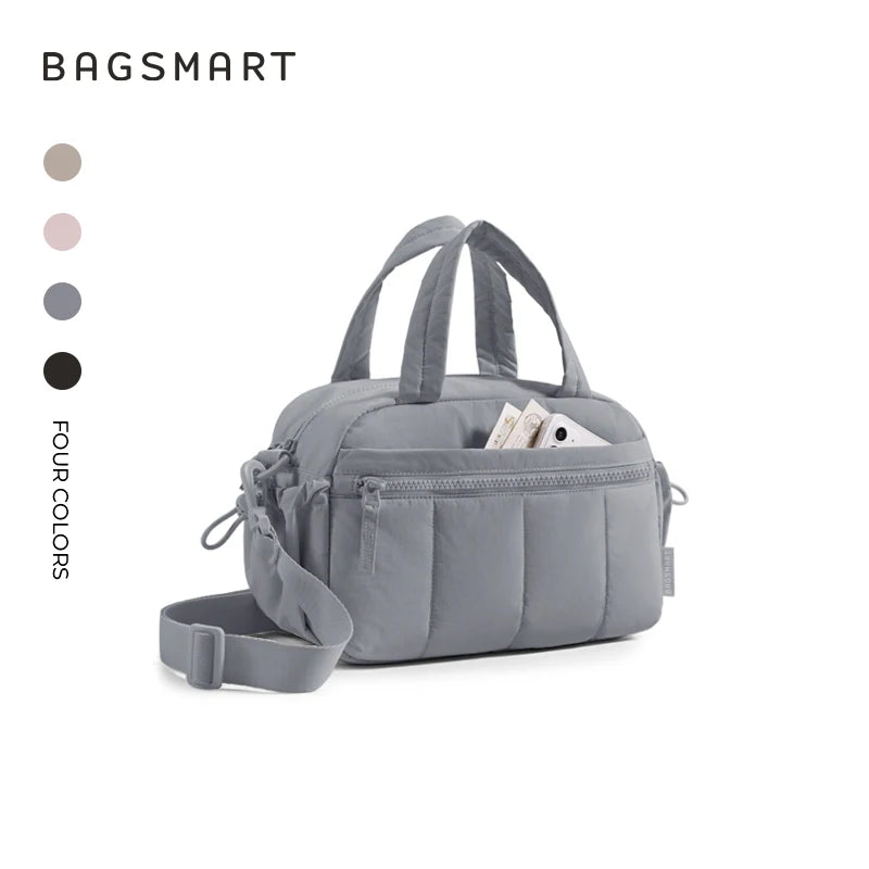 BAGSMART Women's Shoulder Bag Large Capacity Crossbody Bag Casual Student Commuting Daily Pouch Leisure Versatile Handbag