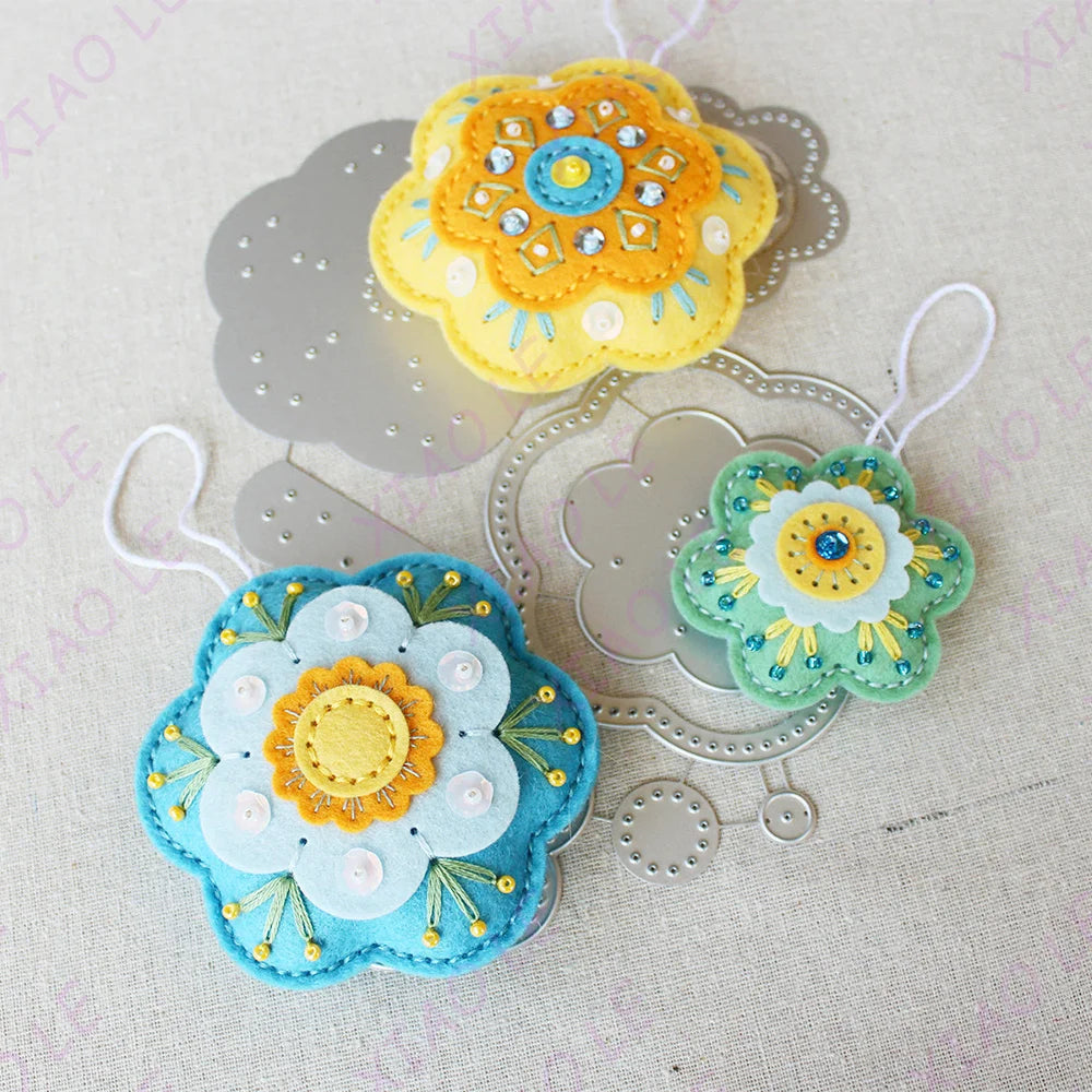 Spring Flowers Easter Egg Metal Cutting Die Scrapbook Embossed Paper Card Album Craft Template Cut Die Stencils New for 2025