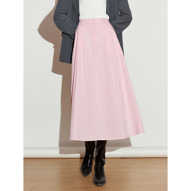 TOYOUTH Women Skirt 2025 Spring New Skirt 8510030