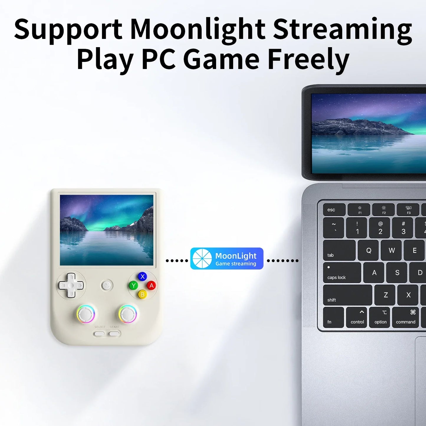 ANBERNIC RG 406V Handheld Games Console Portable Video Gaming Player Android RGB Light 3D Hall Joystick 5500mAh 5G WIFI RG406V