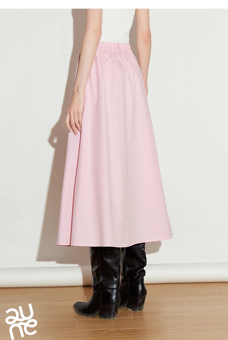 TOYOUTH Women Skirt 2025 Spring New Skirt 8510030