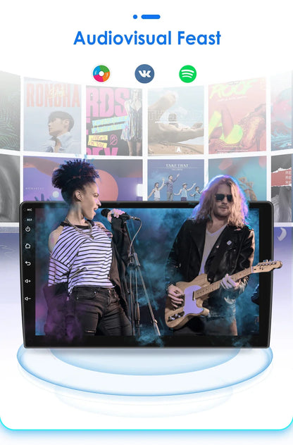 7862 Android Car Radio Player for Peugeot 206 206CC 206SW 2000 -2008 Car Stereo Multimedia Audio Wireless Carplay 7inch headunit