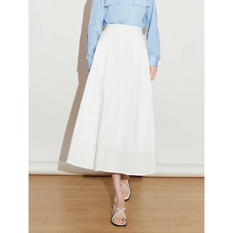 TOYOUTH Women Skirt 2025 Spring New Skirt 8510030