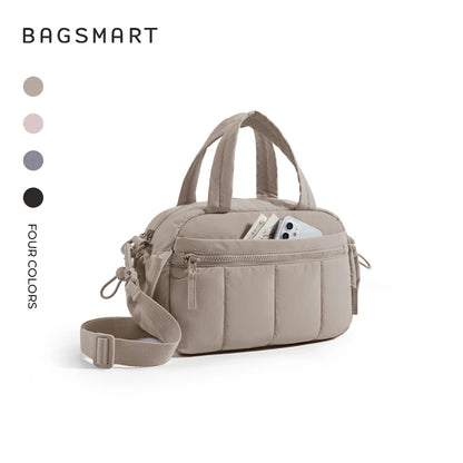 BAGSMART Women's Shoulder Bag Large Capacity Crossbody Bag Casual Student Commuting Daily Pouch Leisure Versatile Handbag