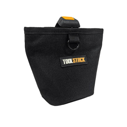 TOOLSTACK Multifunctional Nails Pouch High-Capacity Quick-hanging Waist Bag Nails & Screws Durable Waterproof Tool Storage Bag