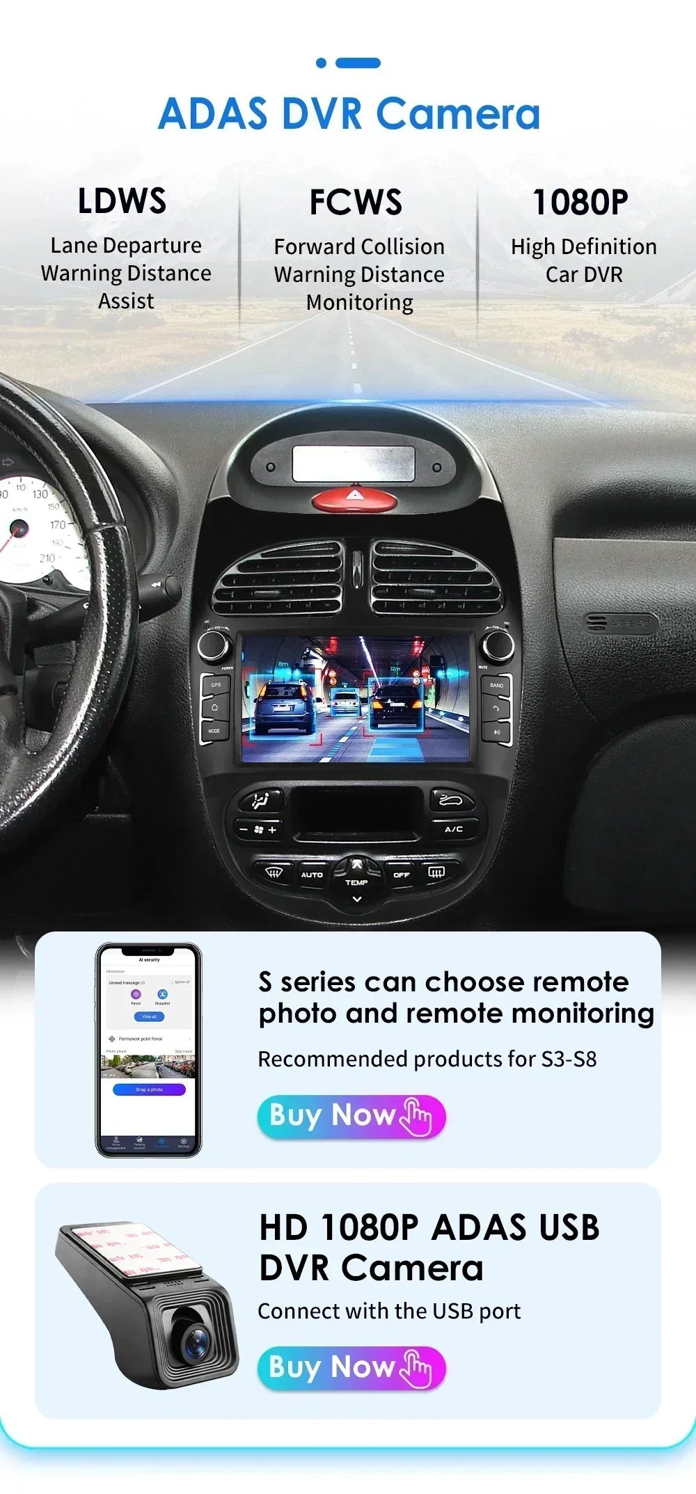 7862 Android Car Radio Player for Peugeot 206 206CC 206SW 2000 -2008 Car Stereo Multimedia Audio Wireless Carplay 7inch headunit