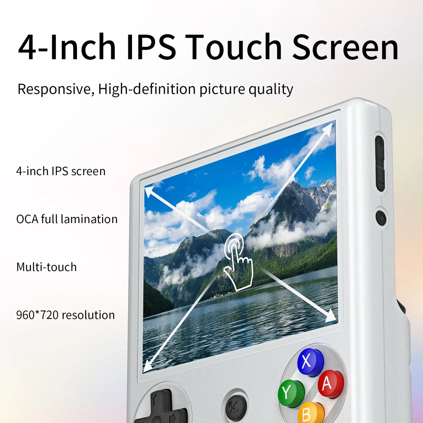 ANBERNIC RG406V RG 406V Retro Handheld Game Console Video Game Consoles 4 IPS Multi-touch Screen Android 13 Unisoc T820 PSP PS2