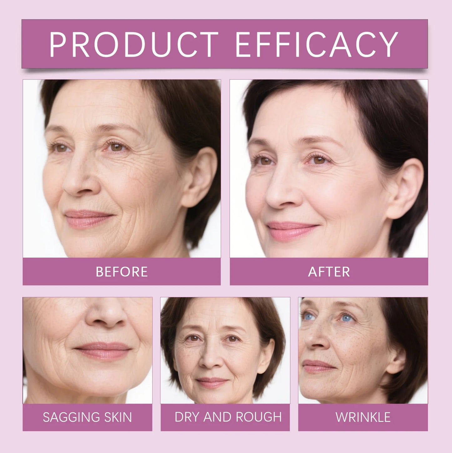Multi Balm Calcium Volume Firming Skin Hydrating Nourishing Smoothing Collagen Moisturing Stick Suitable for Eyes Neck Face