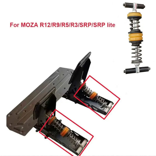 Simulated Racing Game Modification Pedal Clutch Throttle Brake Hydraulic Spring Damper Mod Kit For  MOZA R12/R9/R5/R3